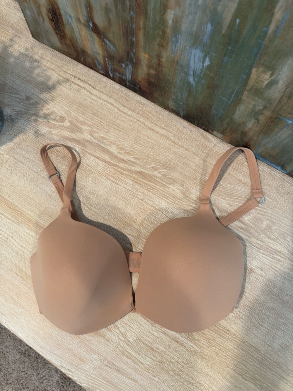 Hanro Seamless Nude T-Shirt Bra - Smooth Support 36D